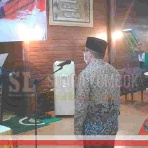Suhaili Lantik Lalu Idham Jadi Penjabat Sekda Lombok Tengah