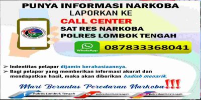 Informasi Peredaran Narkoba