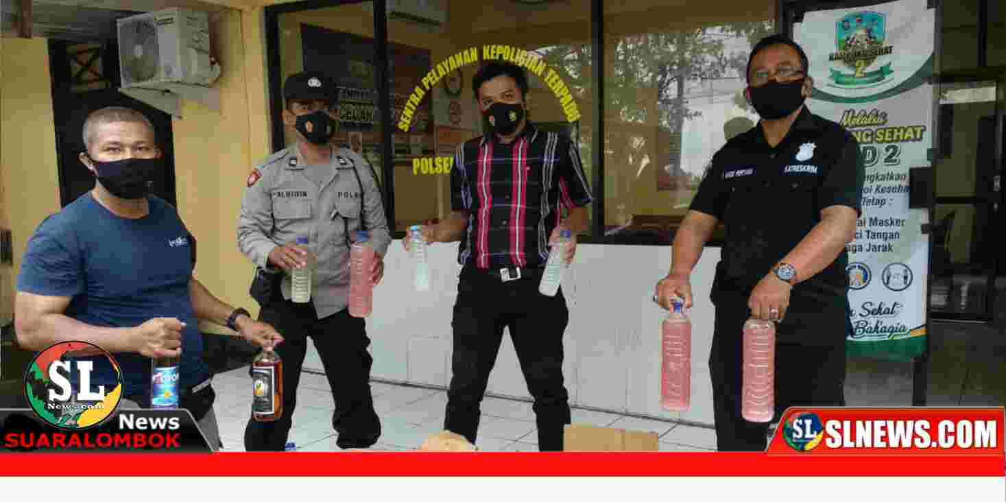 Warung penjual miras digerebek Polisi
