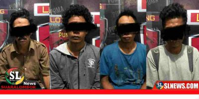 4 Pelaku Penadah Motor Hasil Curanmor
