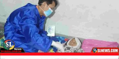 Air Terjun Babak Pelangi Desa Lantan