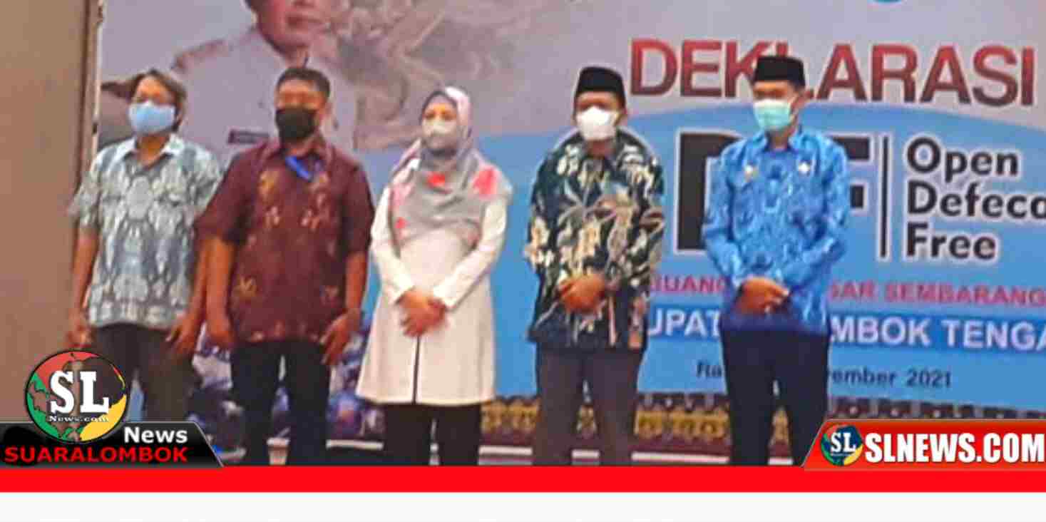 Deklarasi Open Defecation Free (ODF) di Kabupaten Lombok Tengah, Nusa Tenggara Barat (NTB)