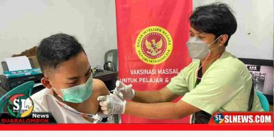 Vaksinasi Covid-19 di PKM Puyung