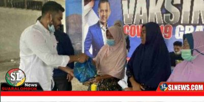 Anggota Dewan Lombok Tengah Buka Gerai Vaksin