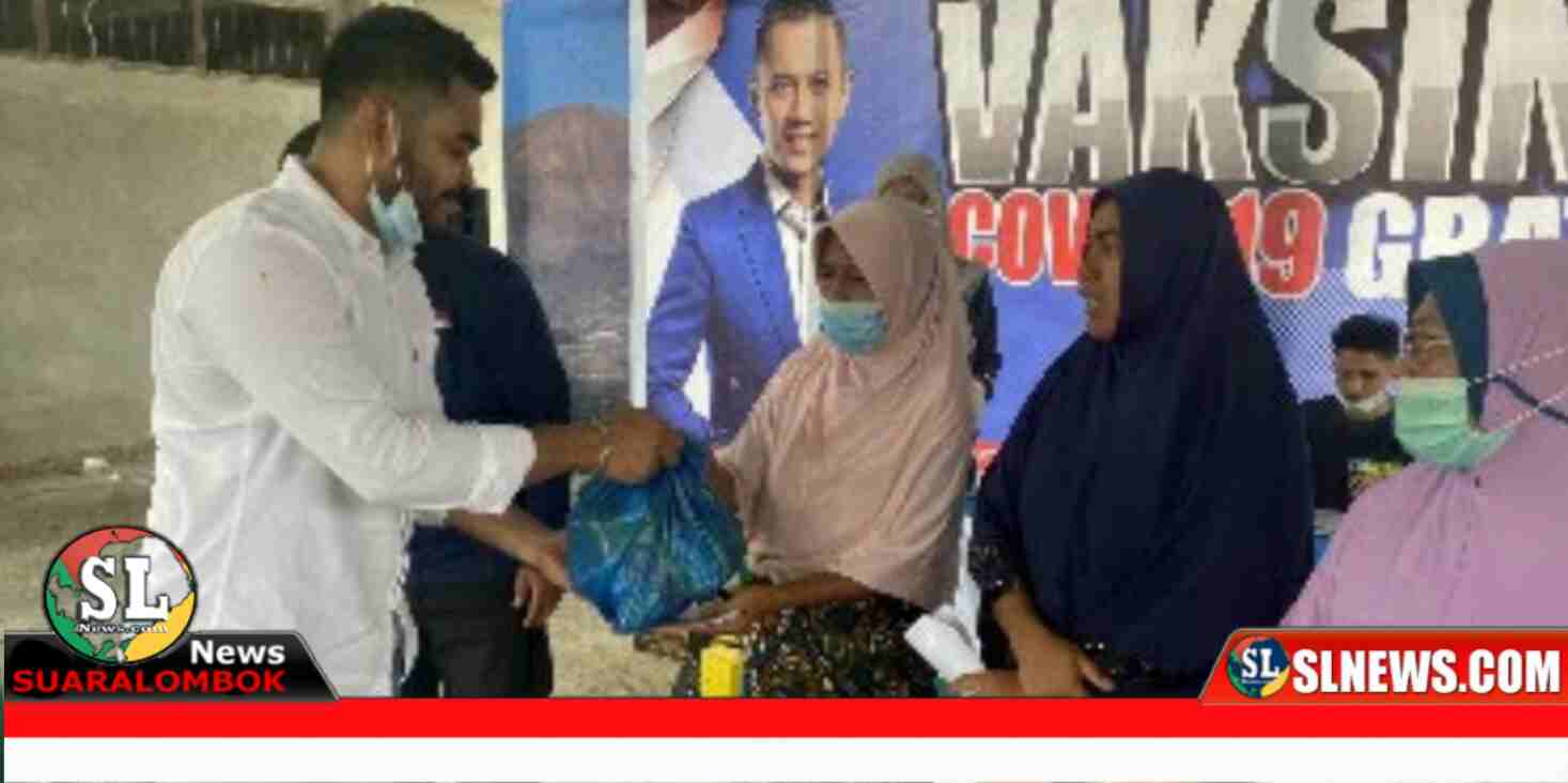 Anggota Dewan Lombok Tengah Buka Gerai Vaksin