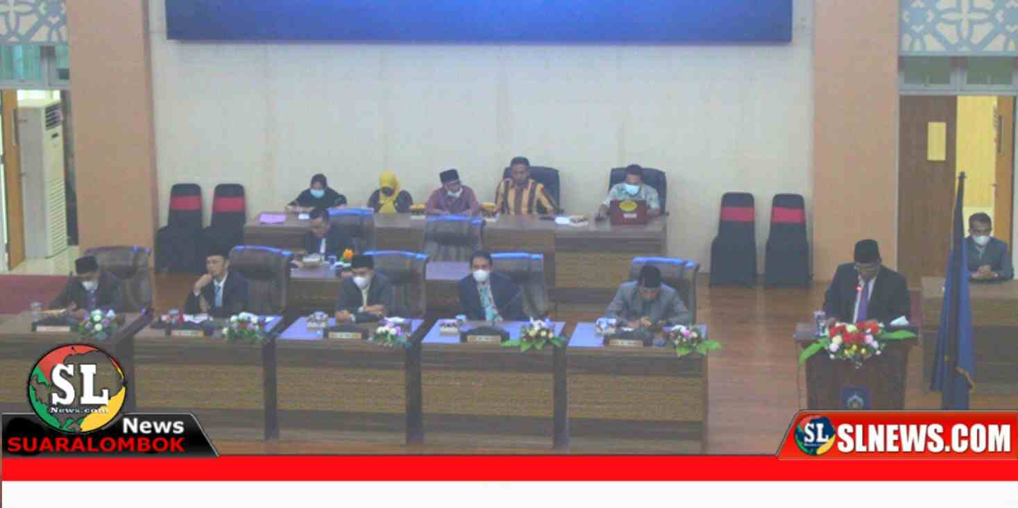Rapat Paripurna DPRD Lombok Tengah