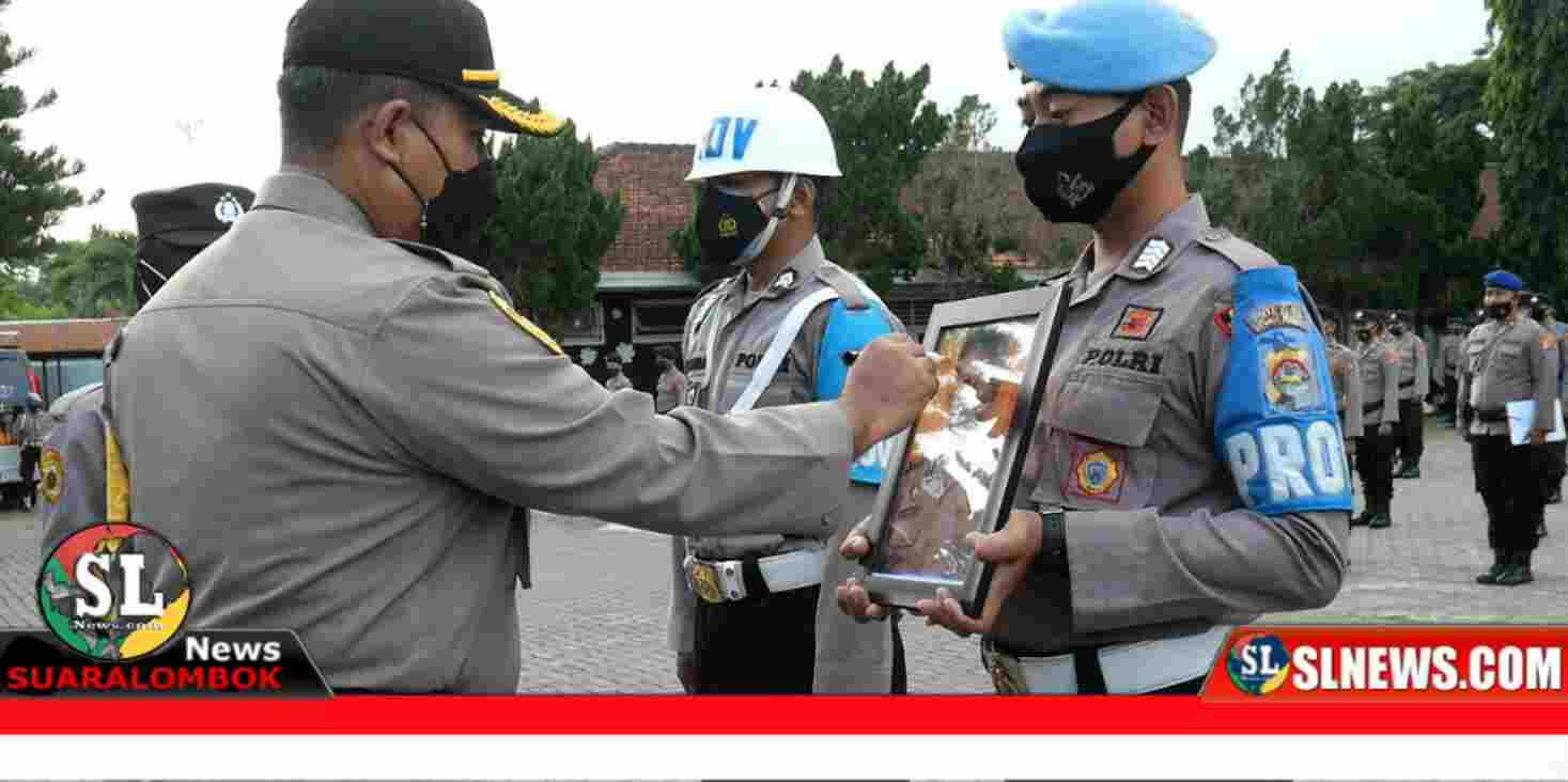 Kapolres Lombok Tengah pimpin upacara PTDH