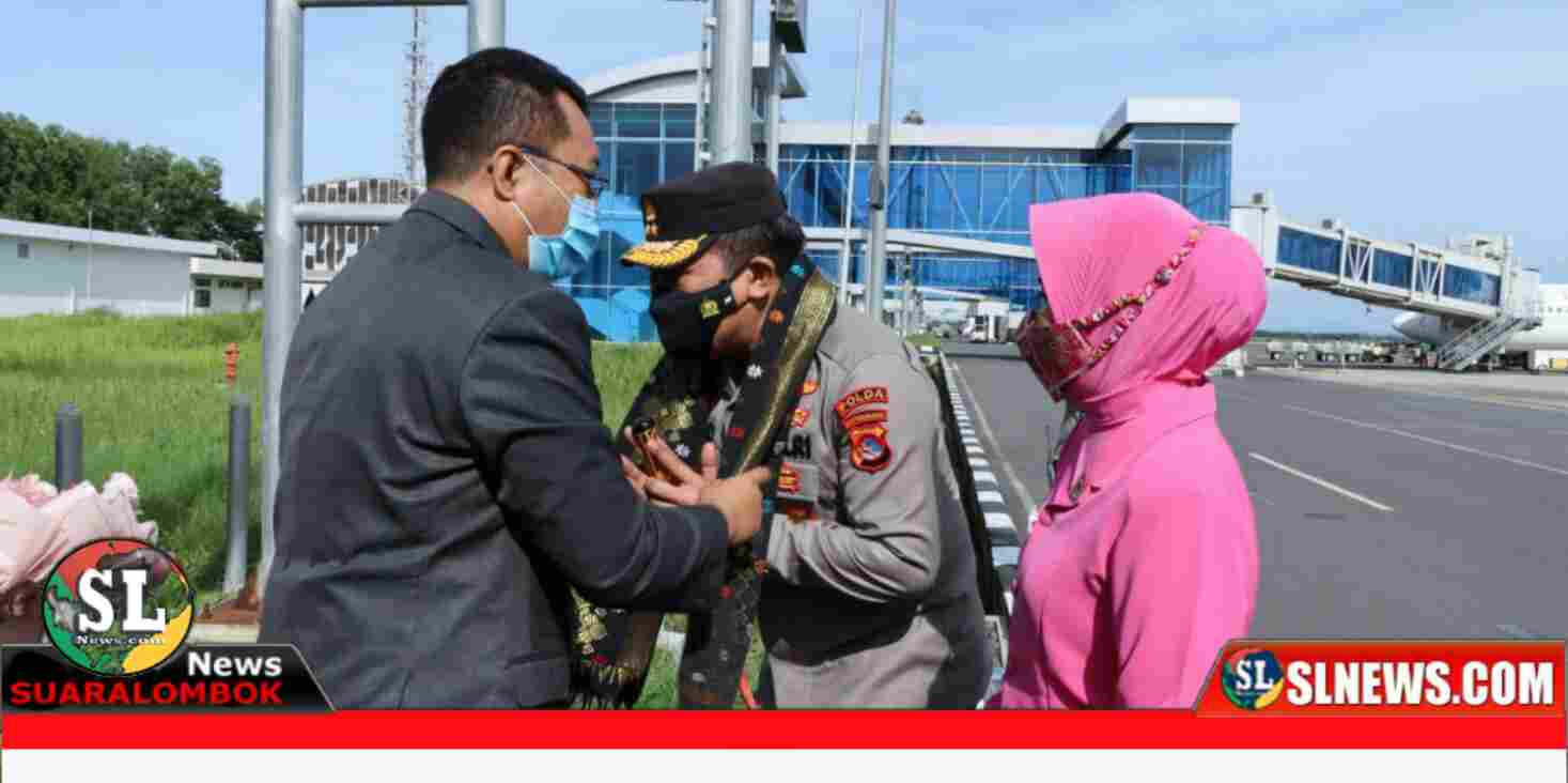Gubernur NTB sambut kedatangan Kapolda NTB di BIL