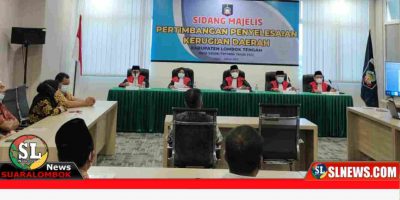 Sidang Majelis Pertimbangan Penyelesaian Kerugian Daerah (MPPKD) masa sidang pertama Tahun 2022.