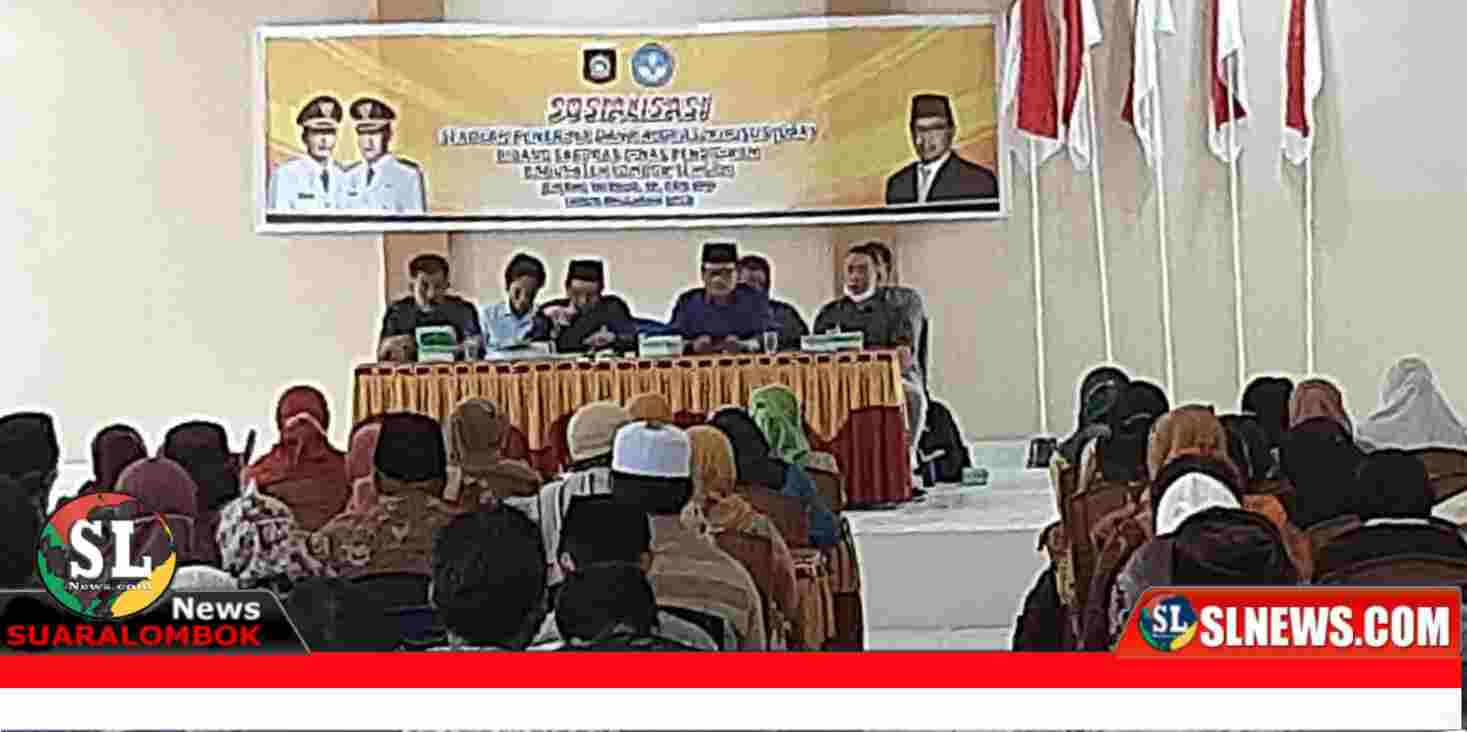 Bidang Sarpras Disdik Lombok Tengah