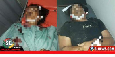 Lakalantas di jalan raya Desa Mantang, Kecamatan Batukliang, Lombok Tengah