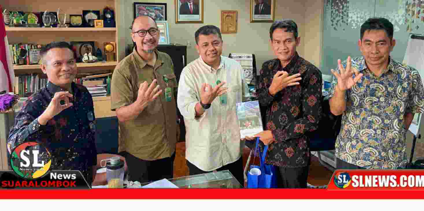 Wakil Lombok Tengah Berkoordinasi dengan KLHK RI