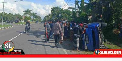 Lakalantas di Bypass BIL Lombok Tengah