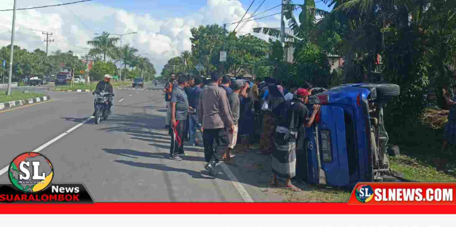 Lakalantas di Bypass BIL Lombok Tengah