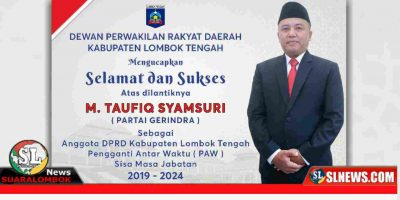 PAW Anggota DPRD Lombok Tengah