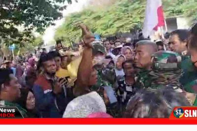 Prajurit TNI Kodim 1606/Lombok Barat diduga jadi beking PT Rezka