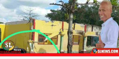 SDN Batu Renong Praya Barat Daya Ambruk