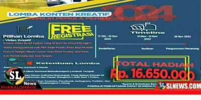 Lomba Konten Kreatif Pemilih Pemula Pemilu 2024