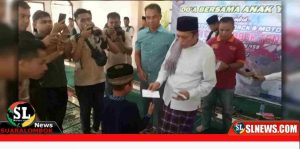 Bupati Lombok Tengah Doa Bersama Anak Yatim