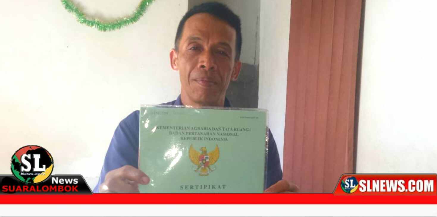 Program PTSL di Lombok Tengah