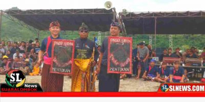 Festival Pesona Bau Nyale di Pantai Lancing Desa Mekar Sari Tahun 2023