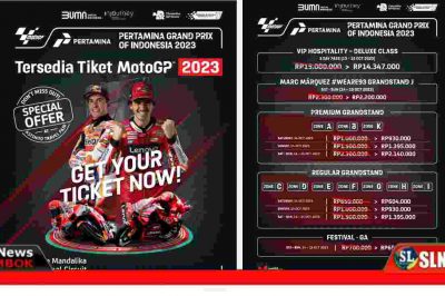 MotoGP 2023 di Sirkuit Mandalika, KEK The Mandalika, Lombok Tengah, NTB