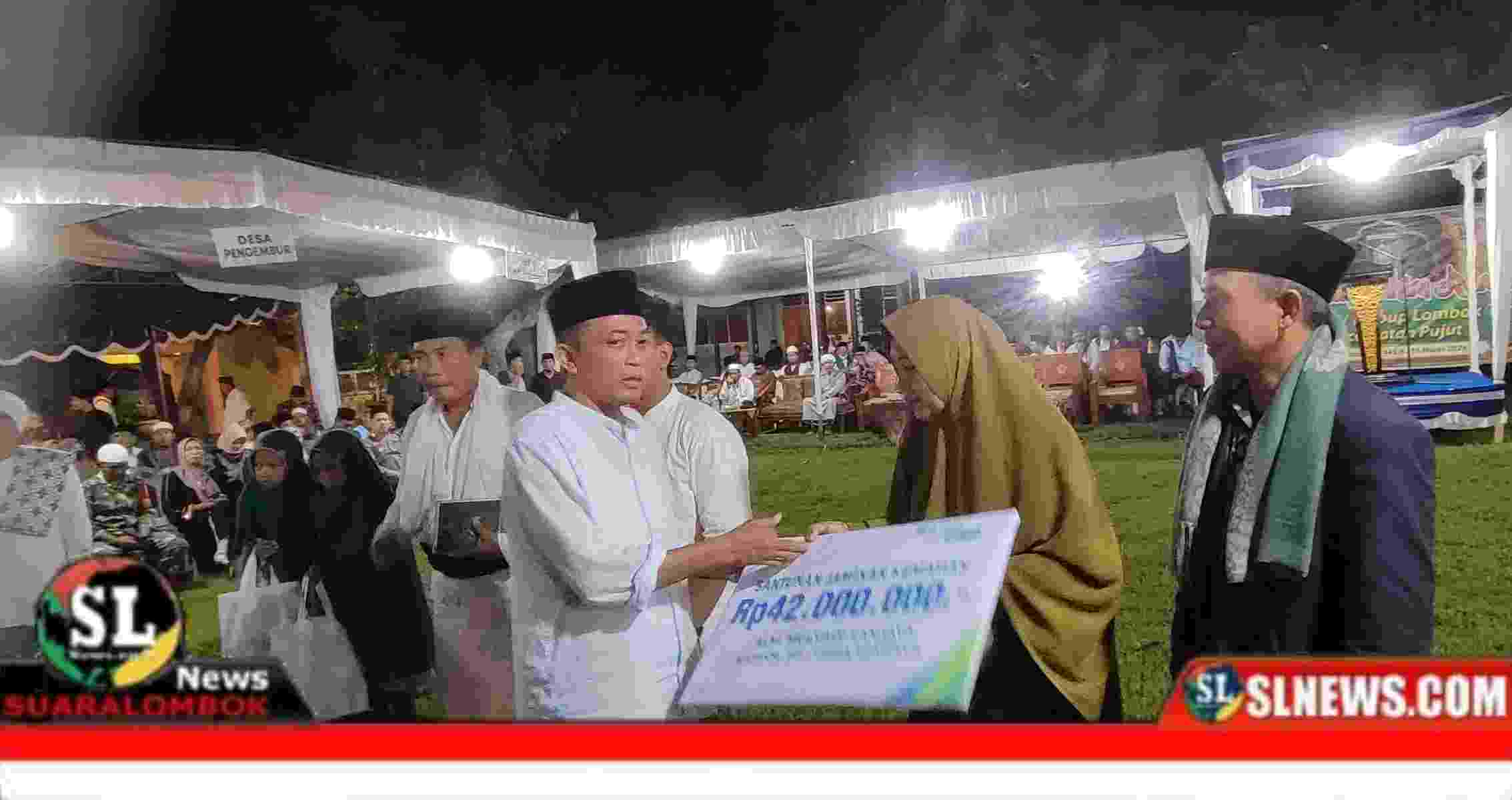 Penyerahan santunan JKM