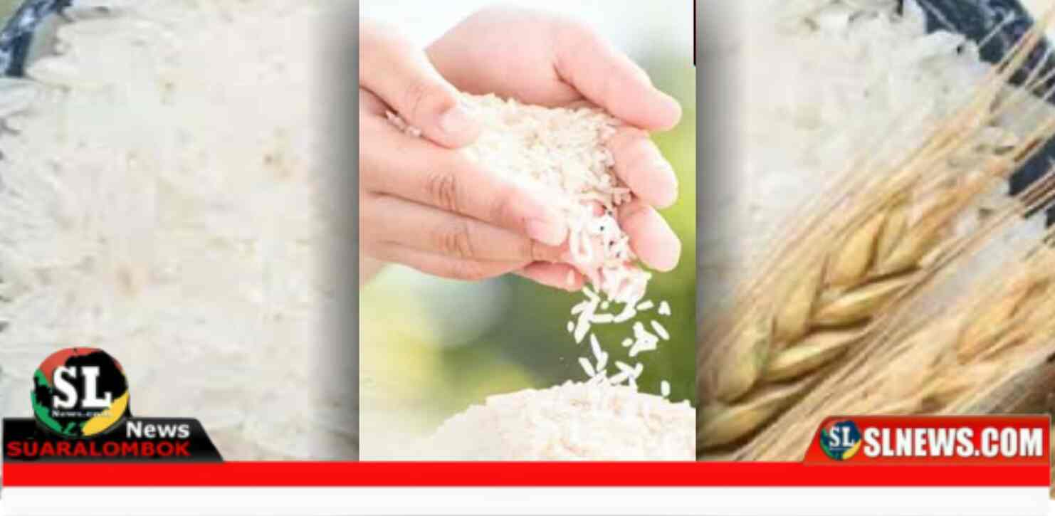 Beras Bantuan Pangan di Lombok Tengah