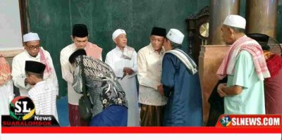 Bupati Lombok Tengah Sholat idul Fitri di Masjid Agung