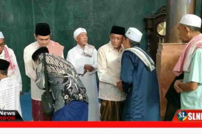 Bupati Lombok Tengah Sholat idul Fitri di Masjid Agung