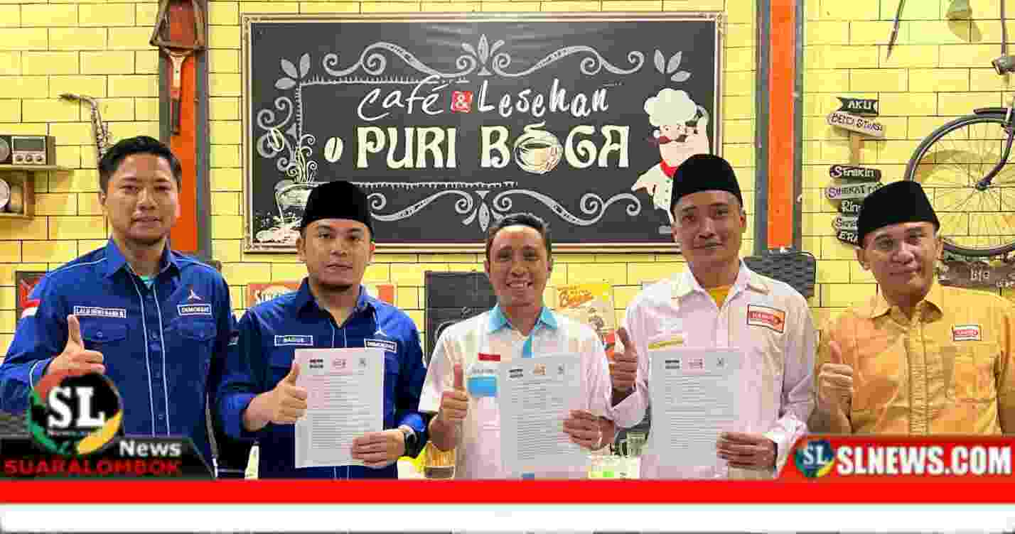 Tiga Parpol di Lombok Tengah Bangun Koalisi di Pilkada 2024