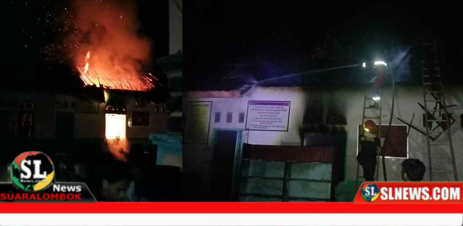 Polisi Selidiki Penyebab Kebakaran Sekolah di Lombok Tengah