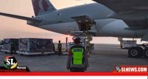 Kedatangan Logistik MotoGP 2024 di Bandara Internasional Lombok