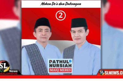 Paslon Bupati dan Wakil Bupati Lombok Tengah Nomor Urut 2