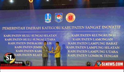 Pemkab Lombok Tengah dapat penghargaan dari Kemendagri RI