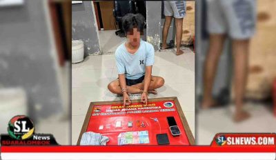 Sat Resnarkoba Polres Lombok Tengah Tangkap Pengedar Sabu