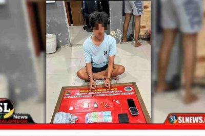 Sat Resnarkoba Polres Lombok Tengah Tangkap Pengedar Sabu