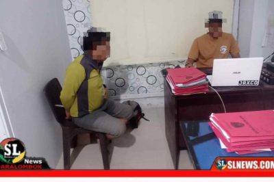 Satreskrim Polres Lombok Tengah Tangkap Pelaku Persetubuhan terhadap anak Kandung
