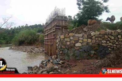Proyek Jembatan di Desa Batu Jangkih Tak Selesai Dikerjakan