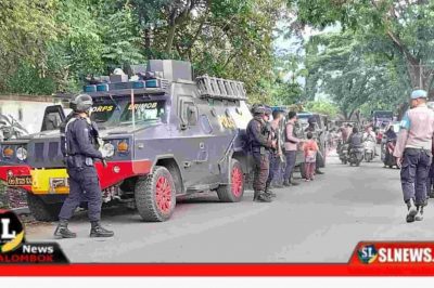 Polres Lombok Tengah Gerebek Kampung Narkoba
