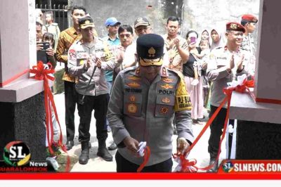 Kapolda NTB Resmikan Kampung Bebas dari Narkoba