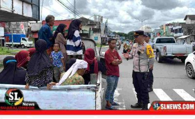 Polisi Larang Warga Gunakan Kendaraan Bak Terbuka