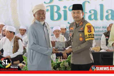 Kapolres Lombok Tengah Halal Bihalal di Ponpes Manhalul Ma'arif Darek
