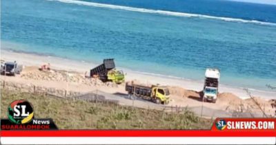 Kades Montong Ajan Bantah Pantai Torok Ditimbun