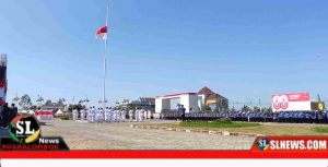 Upacara HUT ke 80 RI di Lombok Tengah