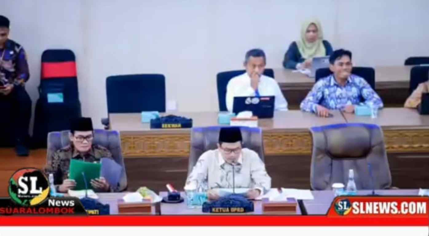 Rapat Paripurna DPRD Lombok Tengah