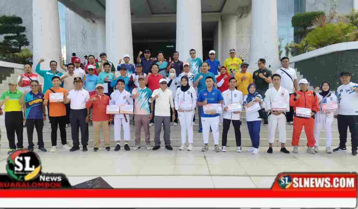 Atlet Peraih Mendali di PON 2024 Dapat Hadiah Dari Pemkab Lombok Tengah