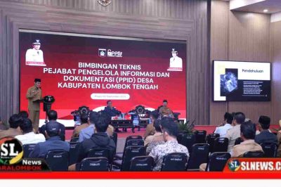 Pemkab Lombok Tengah Gelar Bimtek PPID Desa