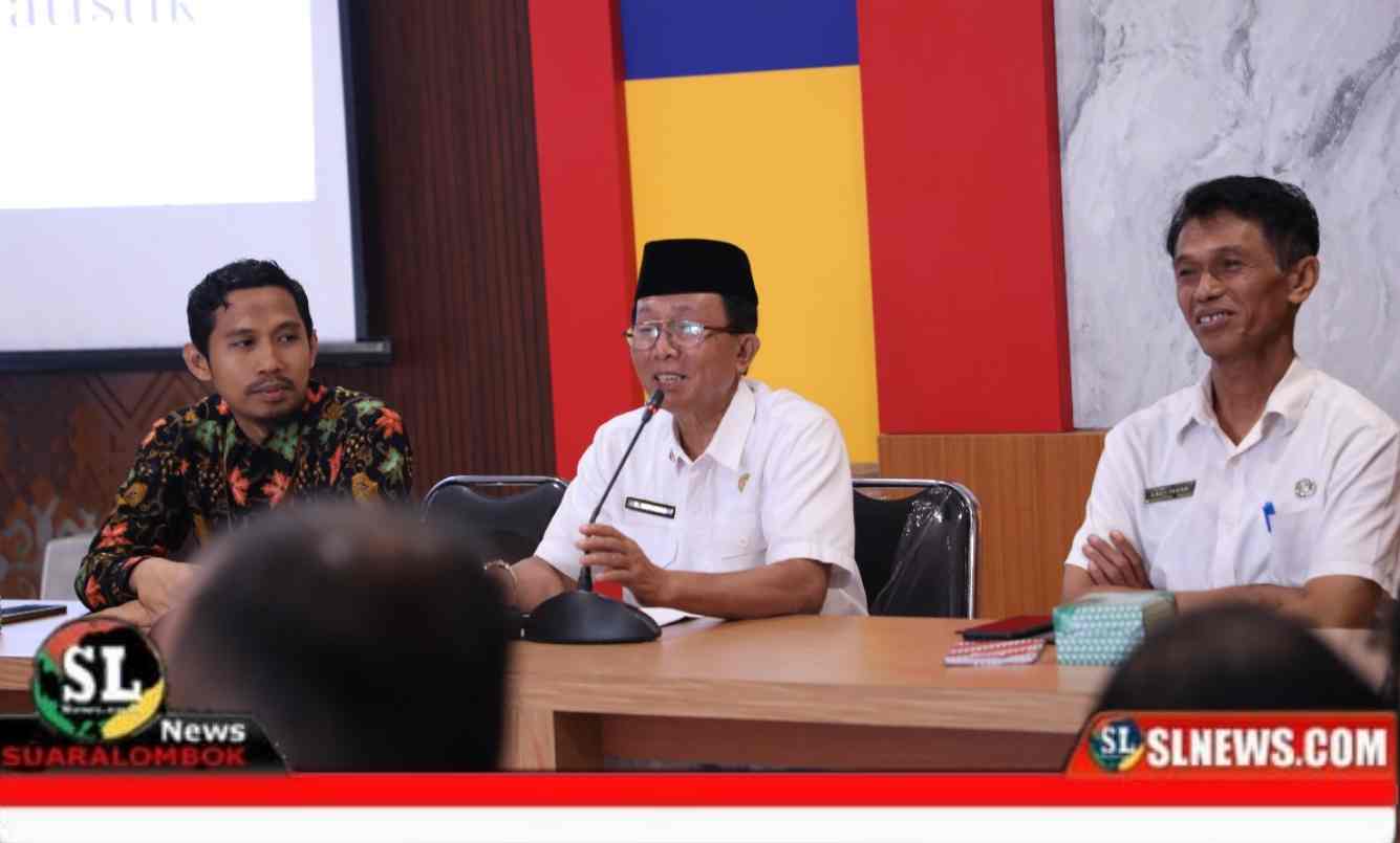 Diskominfo Lombok Tengah Gelar Rakor Metadata Statistik Sektoral