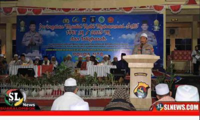 Polres Lombok Tengah Gelar Perayaan Maulid Nabi Muhamad SAW 2025